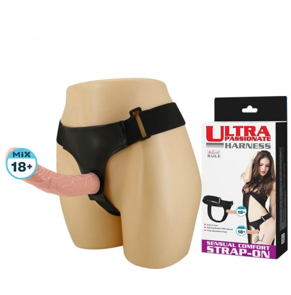 BAILE - Ultra Passionate Harness Female Strap-On (L:19.8cm - D:4.2cm) BAILE - Ultra Passionate Harness Female Strap-On (L:19.8cm - D:4.2cm)